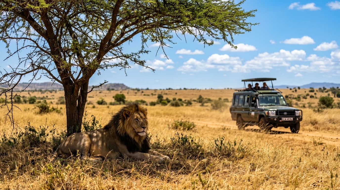 1-Day Tsavo East "Red Elephants" VIP 4x4 Safari